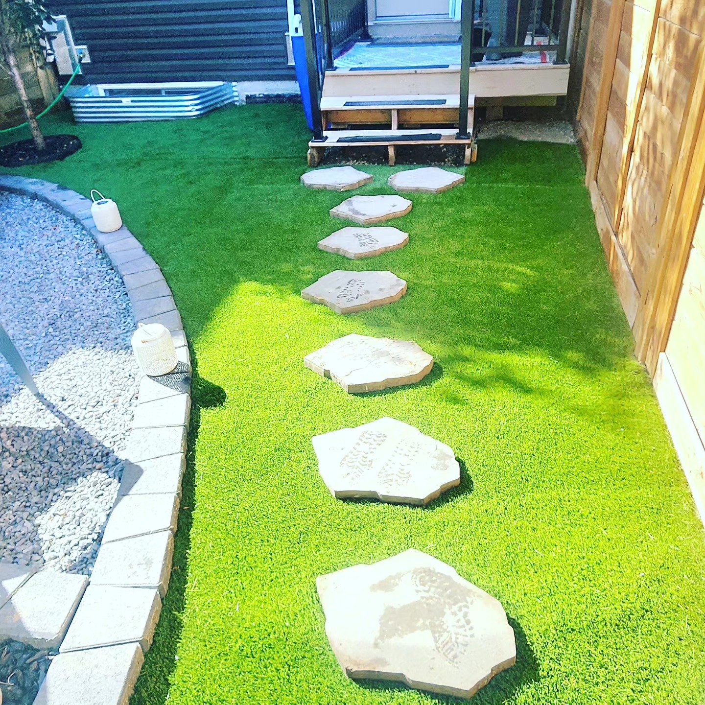 Landscaping and property maintenance work